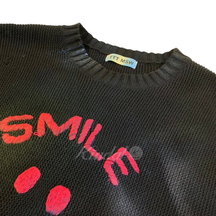 楽天市場】【中古】TTT MSW2023SS 「SMILE OVER SIZE KNIT」 オーバー 