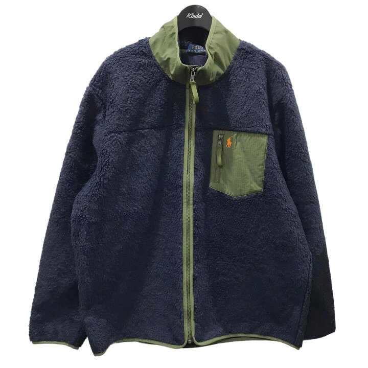 楽天市場】【中古】POLO RALPH LAURENジップアップフリースジャケット 