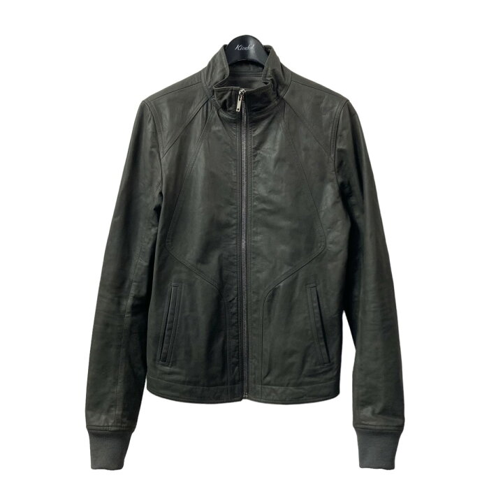 楽天市場】【中古】Rick Owens レザージャケット グレー サイズ：SIZE 