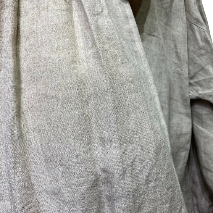 楽天市場】【中古】JUN MIKAMI リネンフリルシャツ ベージュ サイズ：F  