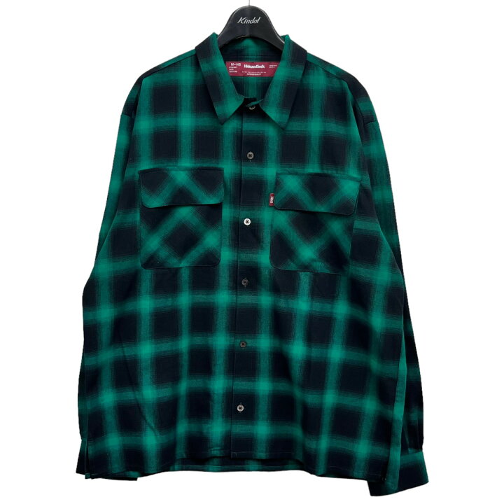 楽天市場】【中古】HIDE AND SEEK 23SS｢Ombre Check L／S Shirt 