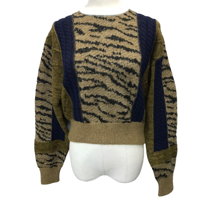 楽天市場】【中古】TOGA PULLA クルーネックニット ブラウン サイズ 