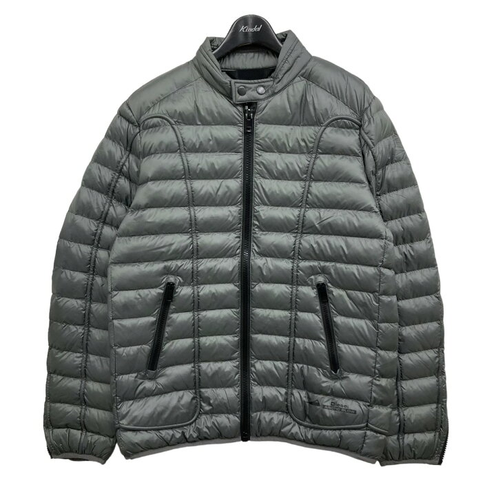 楽天市場】【中古】DIESELキルティングジャケット グレー サイズ：S 