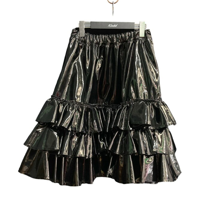 楽天市場】【中古】COMME des GARCONS エナメルスカート ブラック 