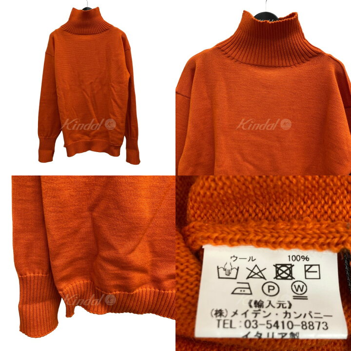 楽天市場】【中古】Andersen-Andersen 7GG SAILOR ニット オレンジ  