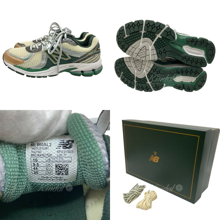 楽天市場】【中古】NEW BALANCE×Aime Leon Dore ML860AL2 スニーカー 