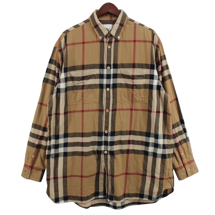楽天市場】【中古】BURBERRY20AW オーバーサイズ チェック シャツ 
