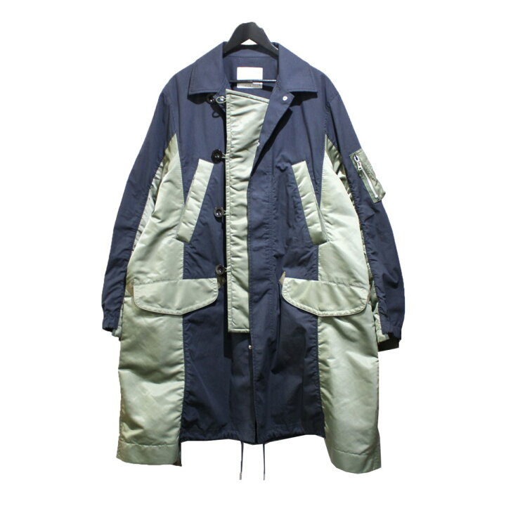 楽天市場】【中古】sacai Military Coat ドッキング ミリタリー コート 