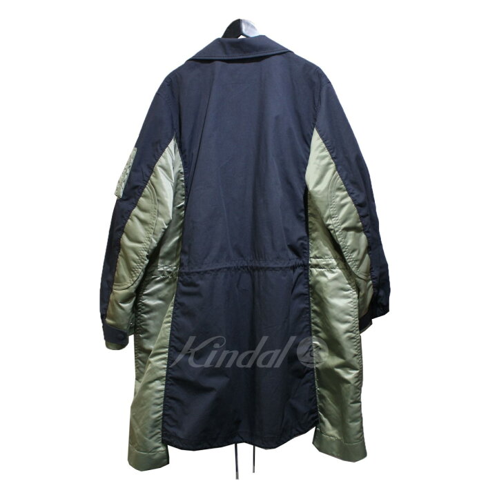 楽天市場】【中古】sacai Military Coat ドッキング ミリタリー コート 