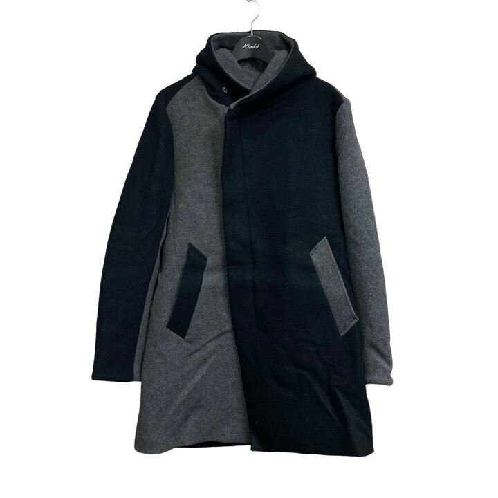 楽天市場】【中古】1piu1uguale3｢CRAZY WRAP COAT｣ウールコート グレー 