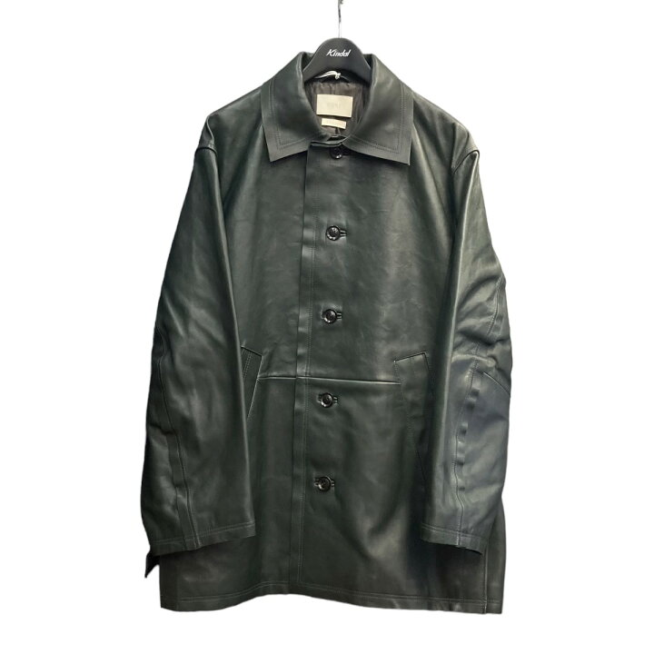 楽天市場】【中古】YOKE 2022AW 「CUT-OFF LEATHER CAR COAT」 レザー  