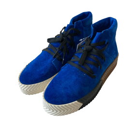 【中古】adidas　Alexander Wang AW Skate Mid Blue　AC6849 ブルー サイズ：28．5cm 【311023】（アディダス）