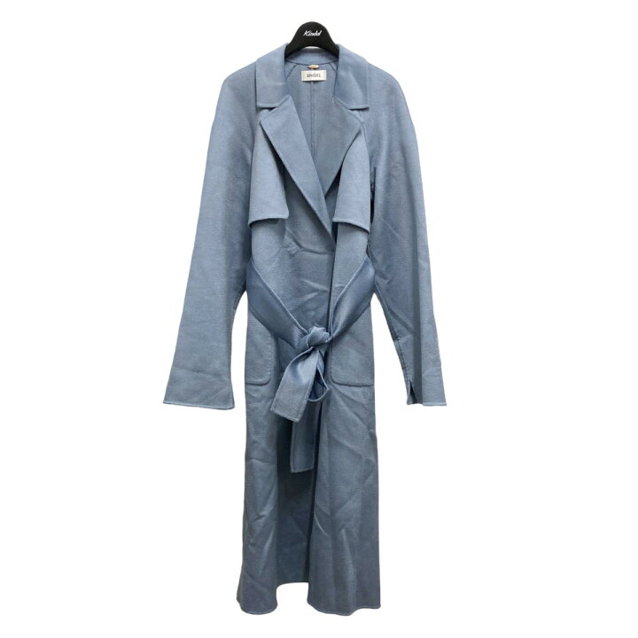 楽天市場】【中古】SNIDEL ウロコカシミヤコート SWFC204002 ブルー  