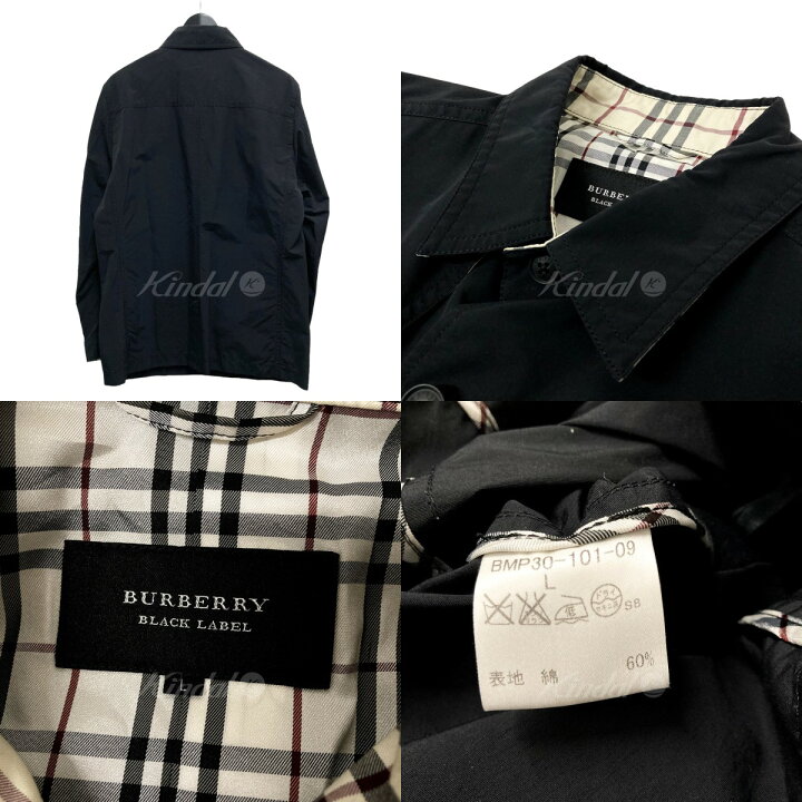 楽天市場】【中古】BURBERRY BLACK LABEL ハーフコート BMP30-101-09 