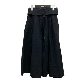 【中古】THE RERACS　BAL COLLAR SKIRT 22SS-RESK-131L-J ブラック サイズ：36 【311023】（ザ・リラクス）