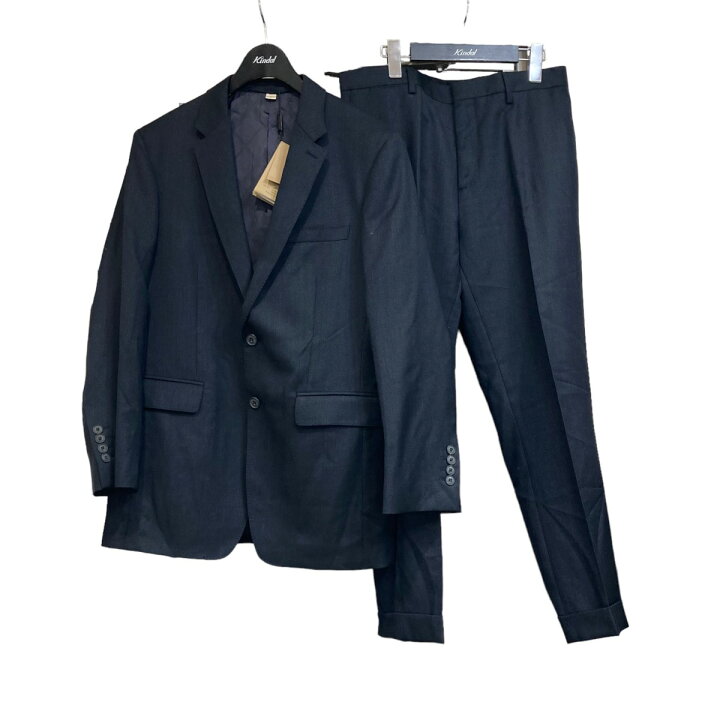 楽天市場】【中古】BURBERRYセットアップスーツ ネイビー サイズ：48 