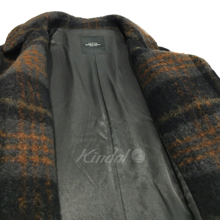 楽天市場】【中古】UNUSED 2018AWオーバーサイズチェックコート US1462 