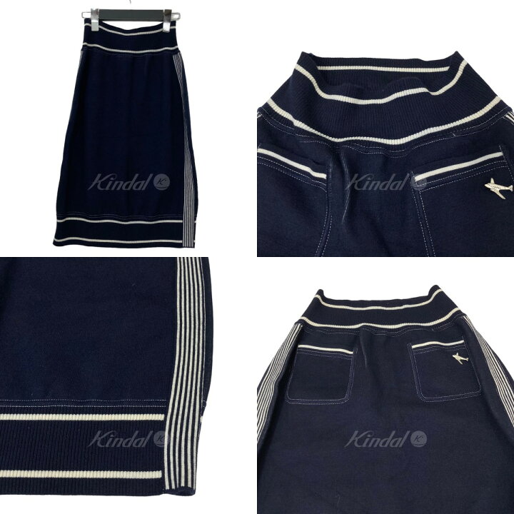 楽天市場】【中古】CHANEL 08C エアライン タイトニットスカート 