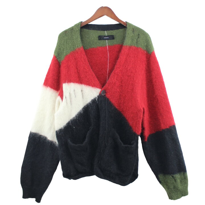 楽天市場】【中古】Minus22AW CROSS OVER CARDIGAN モヘア ダメージ  