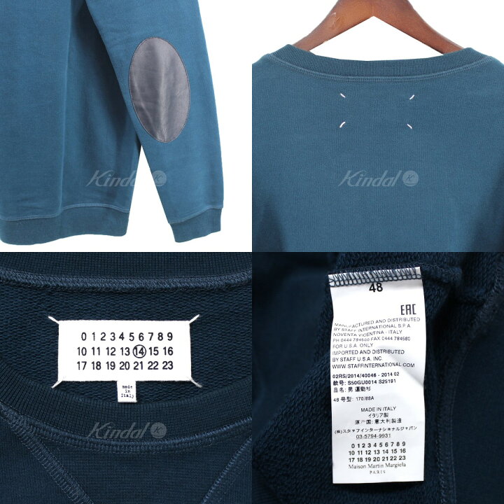 楽天市場】【中古】MAISON MARGIELA 14エルボーパッチスウェット 