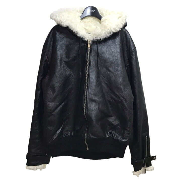 楽天市場】【中古】SAINT LAURENT PARIS17AW カーリームートンジップ