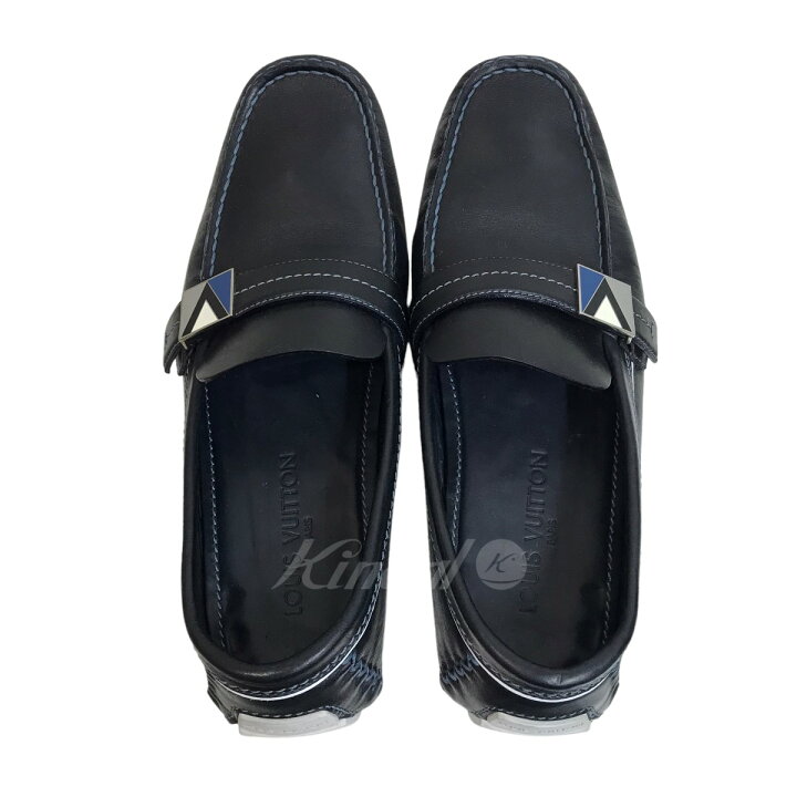 楽天市場】【中古】LOUIS VUITTONドライビングシューズ ネイビー 