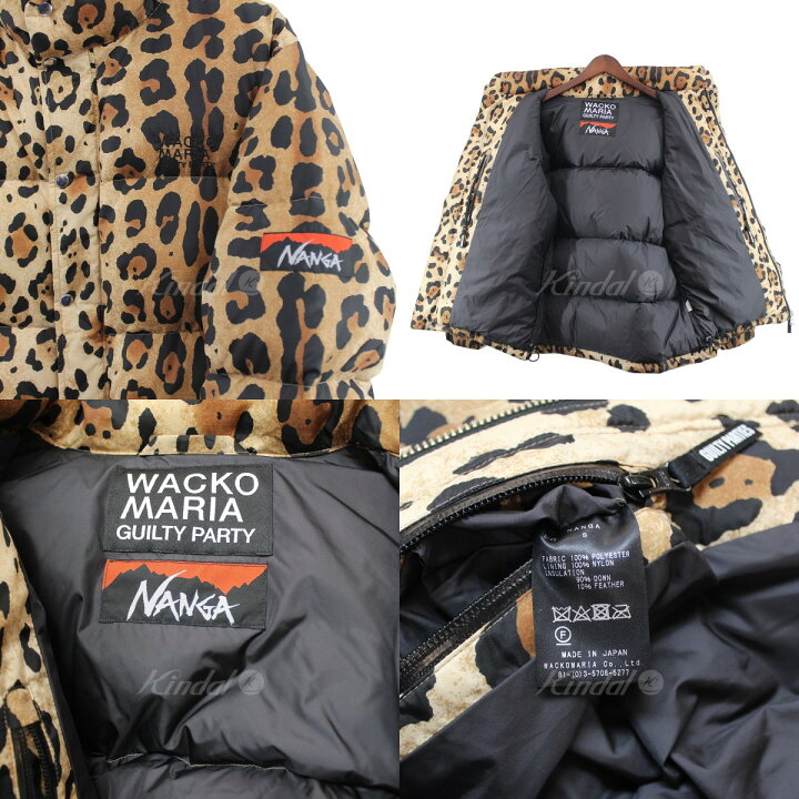 楽天市場】【中古】WACKO MARIANANGA LEOPARD DOWN JACKET ナンガ  