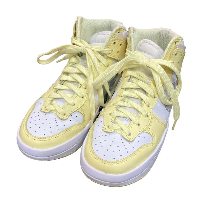 楽天市場】【中古】NIKEハイカットスニーカー イエロー×ホワイト 