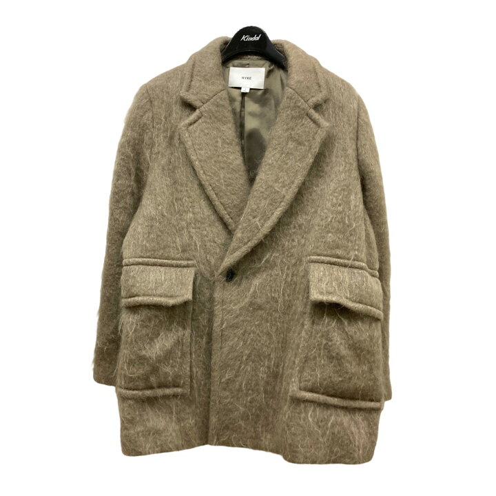 楽天市場】【中古】HYKE 22AW Edition別注モヘア混ウールコート 222  