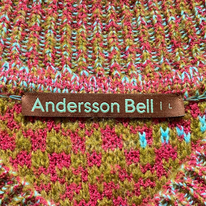 楽天市場】【中古】ANDERSSON BELLニットベスト マルチカラー サイズ 