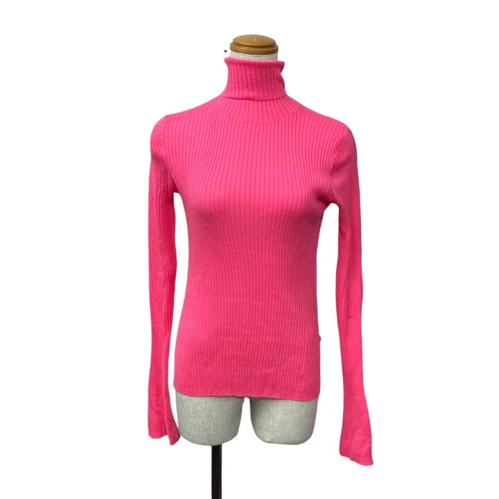 楽天市場】【中古】nagonstans ウール混 ハイネック ニット ピンク  