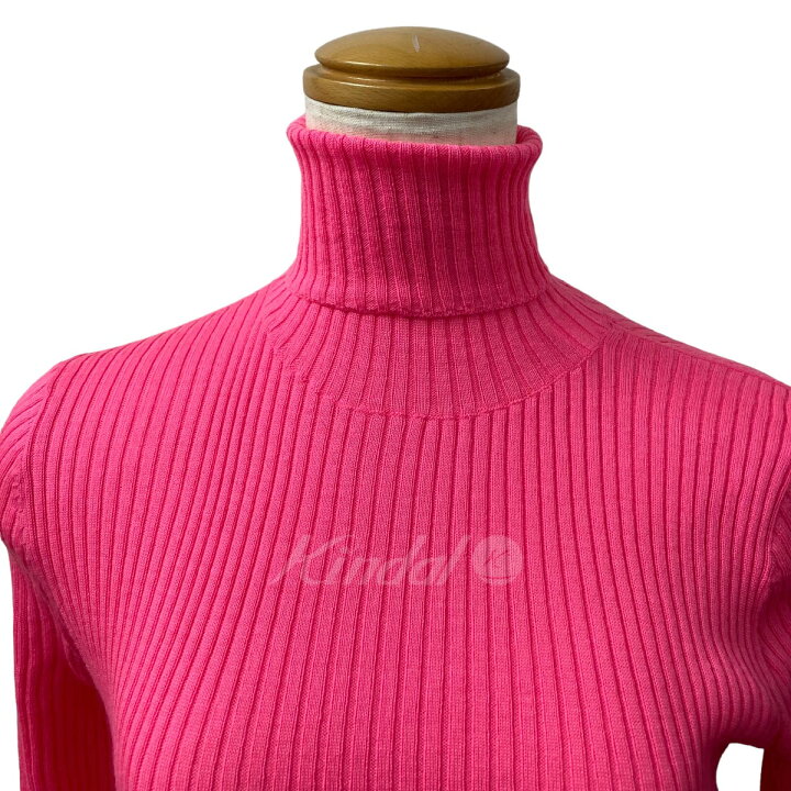 楽天市場】【中古】nagonstans ウール混 ハイネック ニット ピンク  