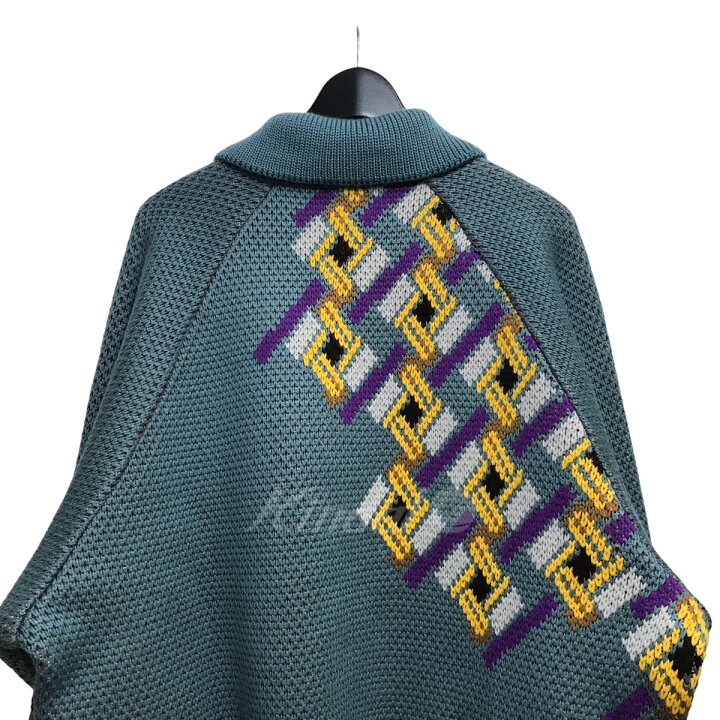 楽天市場】【中古】kolor 23AW ｢Knit｣ 23WCM-N08304 ブルー サイズ：1 