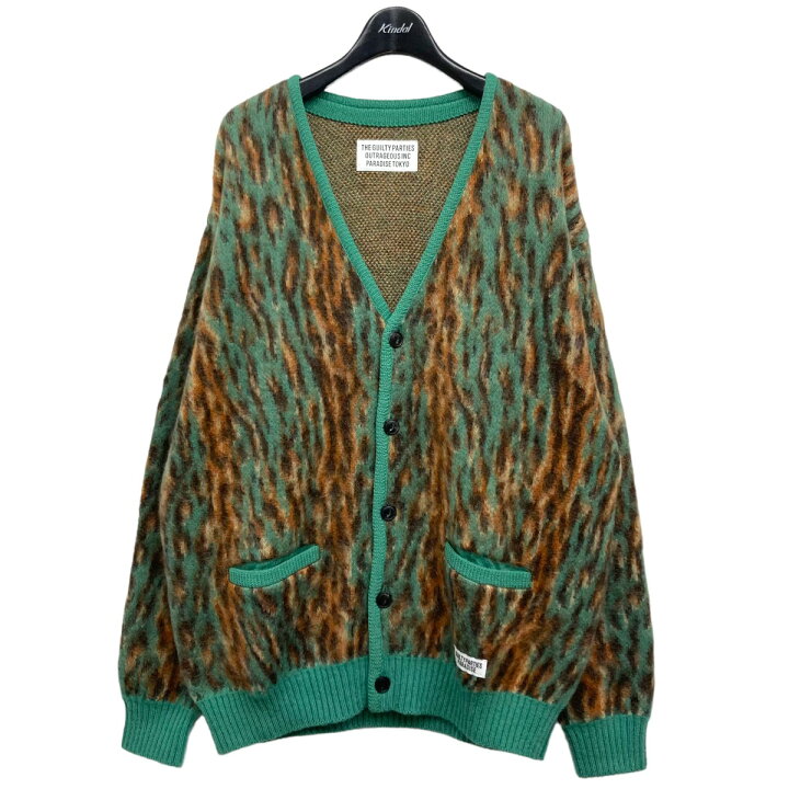 楽天市場】【中古】WACKO MARIA ｢LEOPARD MOHAIR CARDIGAN｣レオパード 