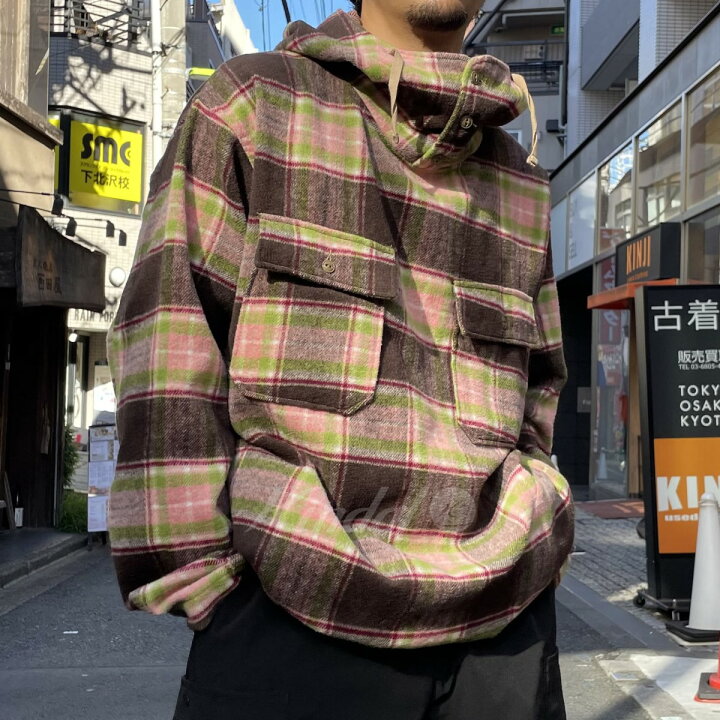 楽天市場】【中古】Engineered Garments 21AW Cagoule Shirt Poly Wool 