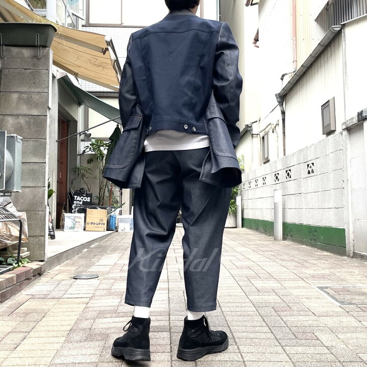 楽天市場】【中古】kolor 21SSドッキングデニムダブルブレスト 