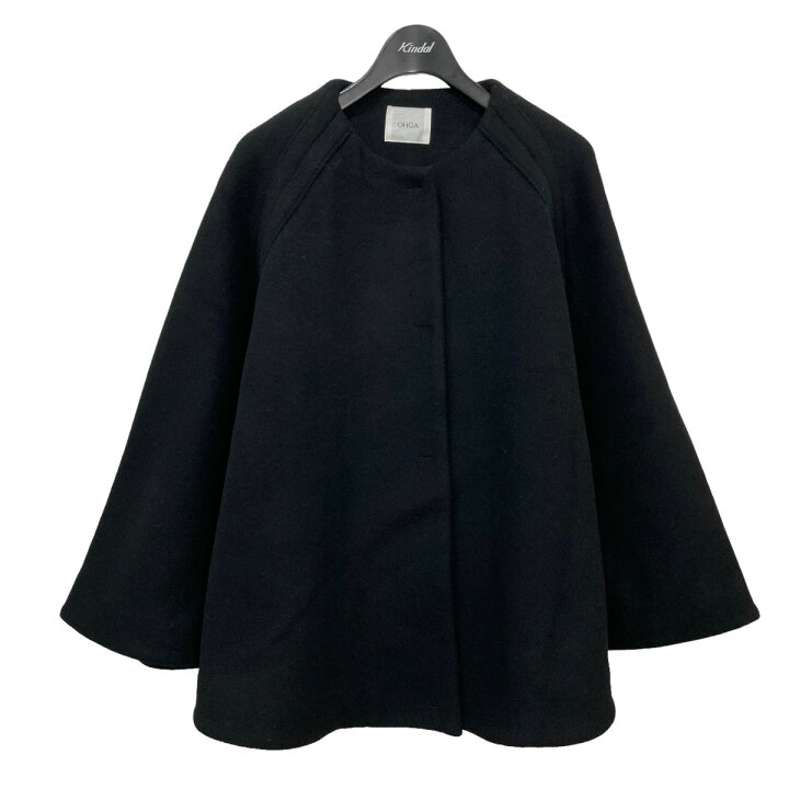 楽天市場】【中古】OHGA CLOAK ケープコート OHGA-8011 ブラック 