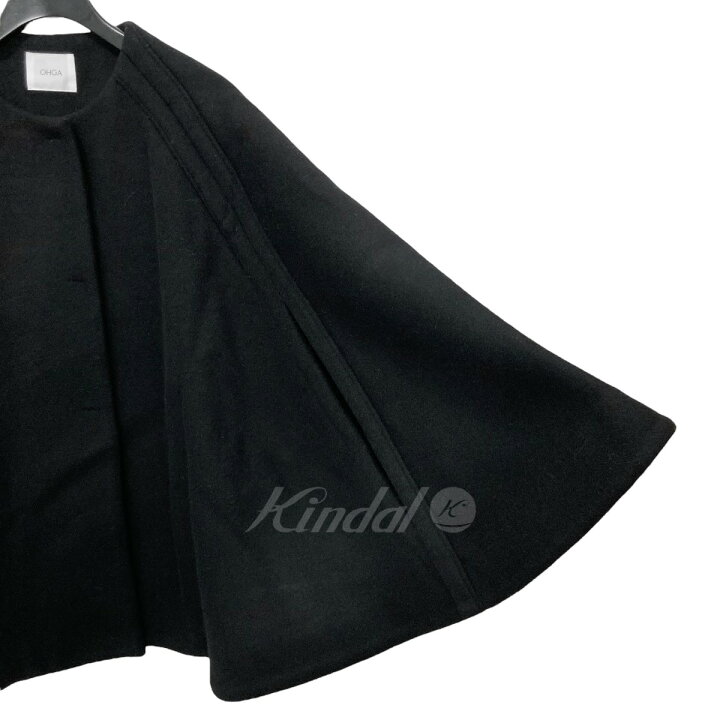 楽天市場】【中古】OHGA CLOAK ケープコート OHGA-8011 ブラック 