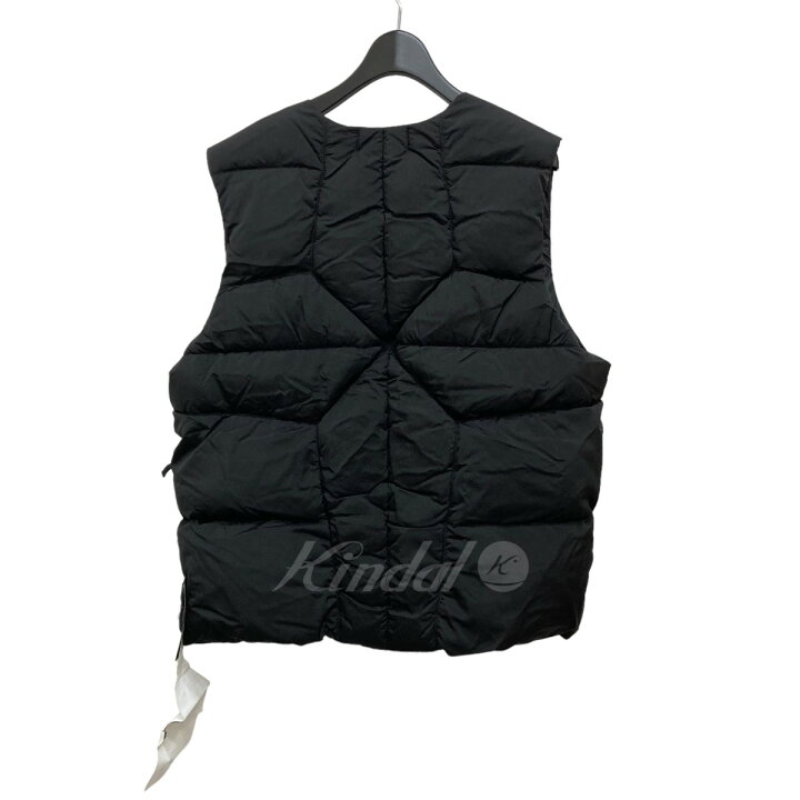 楽天市場】【中古】STONE ISLAND 22AW ナイロン ダウンベスト ブラック 