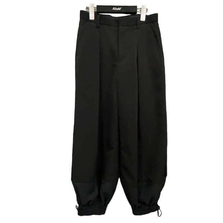 楽天市場】【中古】noir kei ninomiya 19SS バルーンパンツ ブラック  