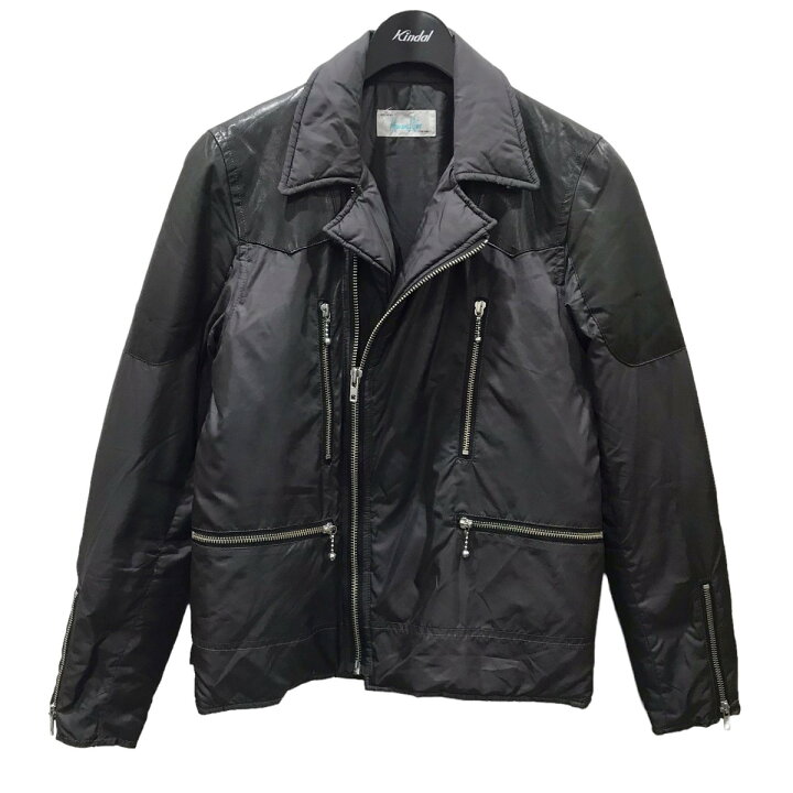 楽天市場】【中古】Hombre Nino中綿ライダースジャケット ネイビー 