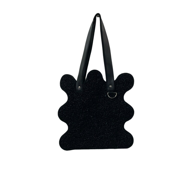 楽天市場】【中古】nori enomoto wave tote bag black shirring 