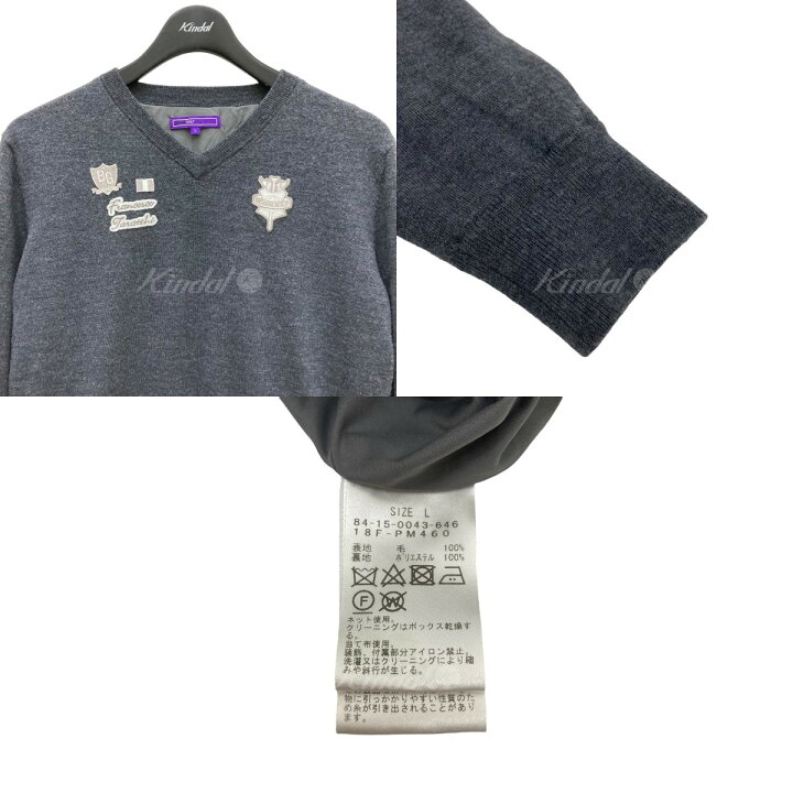 楽天市場】【中古】BEAMS GOLF 防風タラッティセーター グレー サイズ 