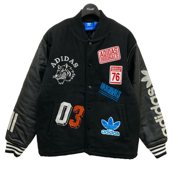 楽天市場】【中古】adidas Originalsスタジャン ブラック サイズ：0 
