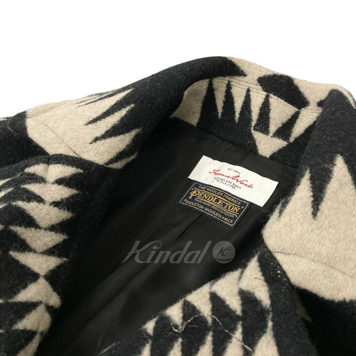楽天市場】【中古】Framework ネイティブ柄ガウンコート PENDLETON別注  