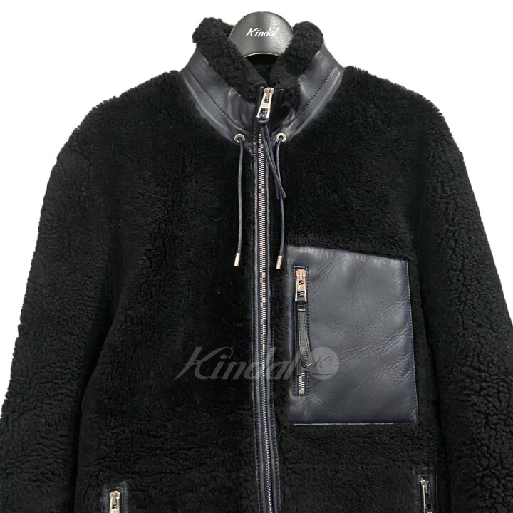 楽天市場】【中古】LOEWE｢LEATHER SHEARLING JACKET｣レザー切替 