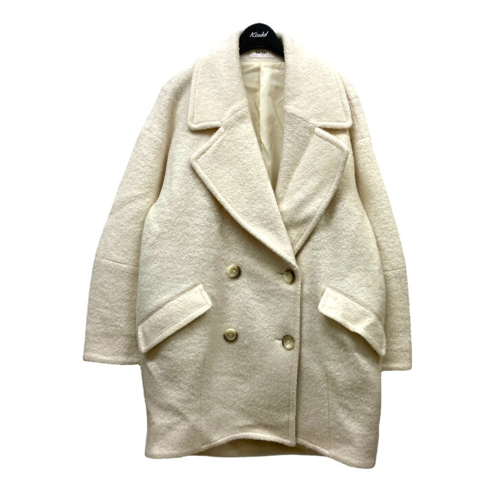 楽天市場】【中古】SNIDELウールコクーンダブルコート SWFC225016  