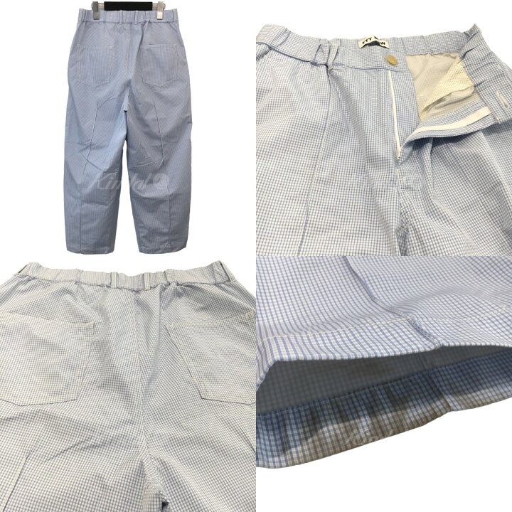 楽天市場】【中古】TTT MSW23SS｢Three layer pants｣イージーチェック 
