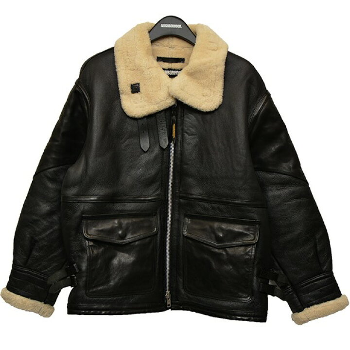 楽天市場】【中古】NEIGHBOR HOOD 2022AW Mouton B-3 Jacket ムートン 
