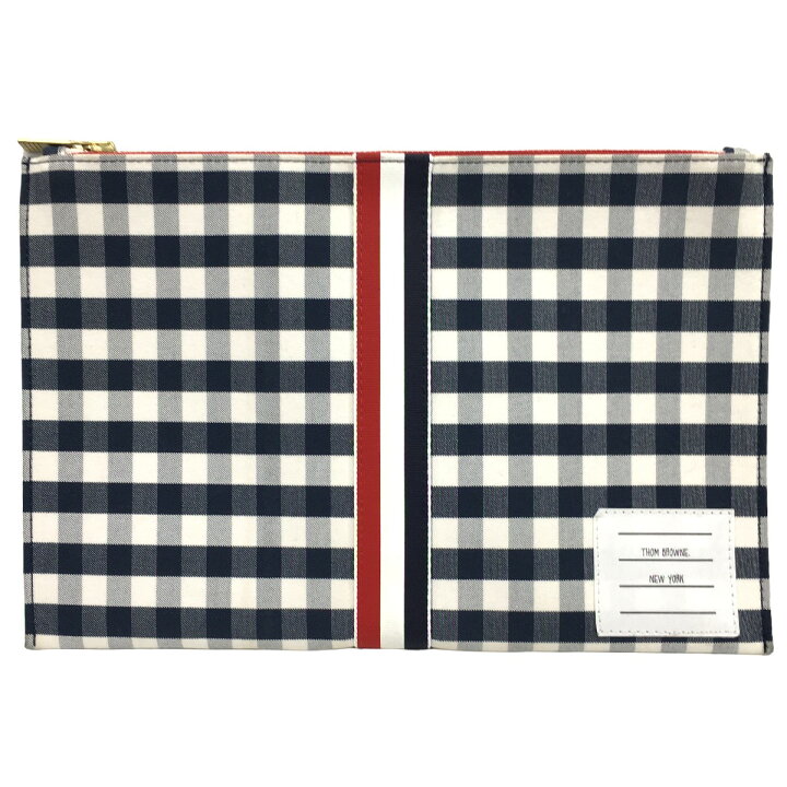 楽天市場】【中古】THOM BROWNE トリコロール テープ チェック ロゴ 